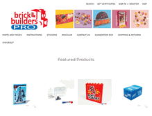 Tablet Screenshot of brickbuilderspro.com